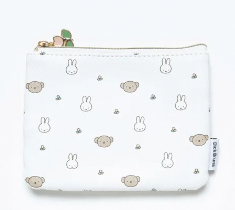 Miffy & Boris 白色 pouch