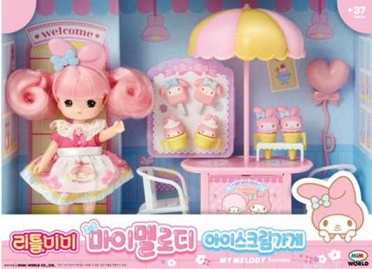 Sanrio x Little Mimi My Melody 雪糕店玩具