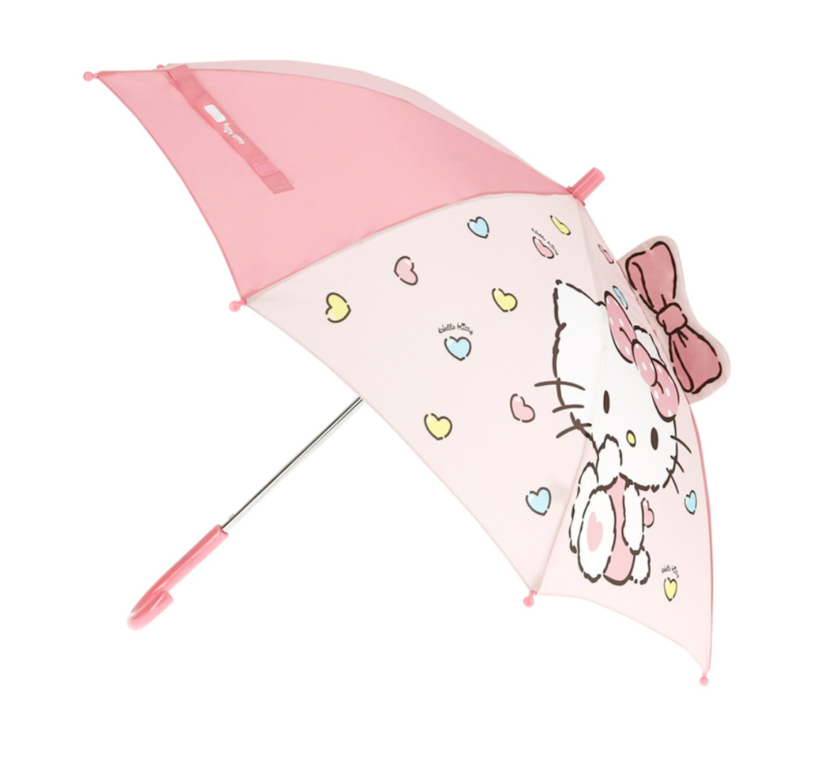 Sanrio Hello Kitty 3D Ribbon 53cm 長遮/雨傘