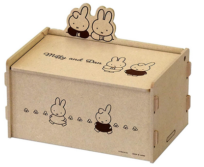 Miffy DIY易組裝附蓋木質收納盒