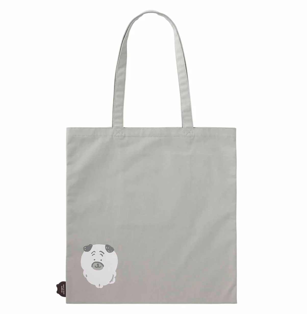 Nagano 自嘲熊白熊&八哥灰色手提袋Tote Bag