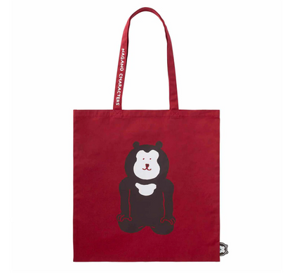 Nagano 馬來熊酒紅色手提袋Tote Bag