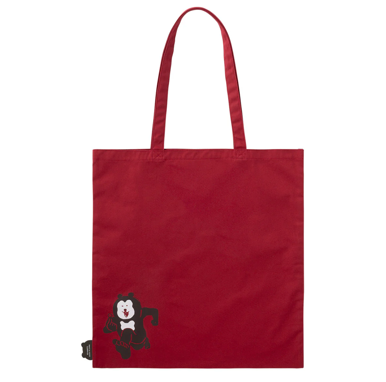 Nagano 馬來熊酒紅色手提袋Tote Bag