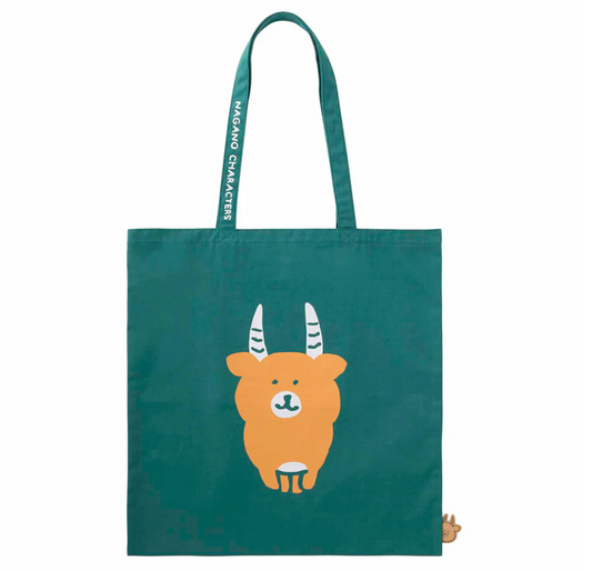 Nagano 斑羚墨綠色手提袋Tote Bag