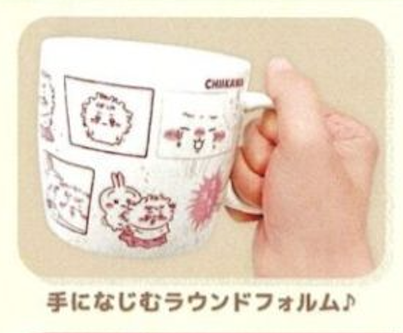 (1月到貨)Chiikawa 漫畫風陶瓷杯Comic Mug