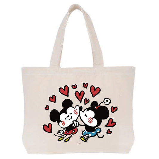 【D-Made】Kanahei 合作系列 Mickey&Minnie Tote Bag