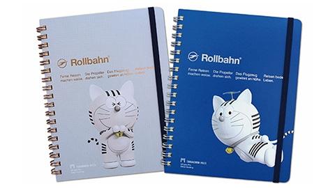 PRE-ORDER虎門多啦A夢館限定 Rollbahn Notebook A款